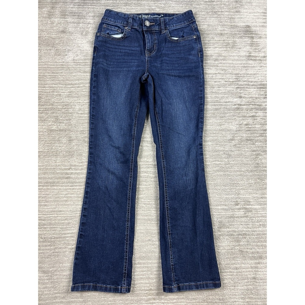 M Jeans Maurices Jeans Classic Womens 2 Blue Dark Wash Denim Bootcut